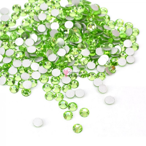 Strasuri din Cristale 100 bucati SC097 Fresh Green 2.0mm